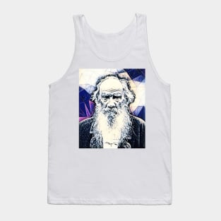 Leo Tolstoy Portrait | Leo Tolstoy Artwork 14 Tank Top